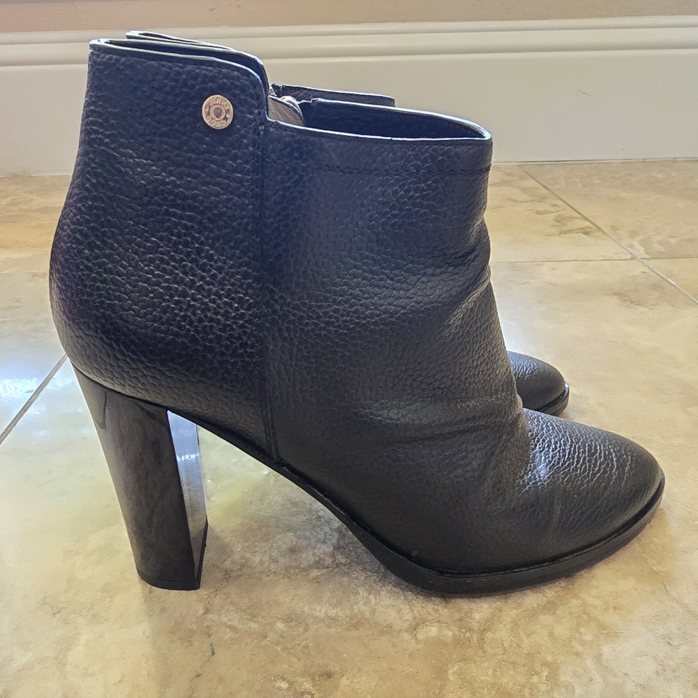 Jimmy Choo Hart 95 Leather Ankle Boots 39.5